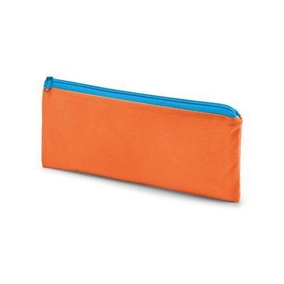 Estuche con cremallera de non-woven Naranja