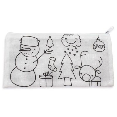 Estuche Non Woven Navideño con Ceras