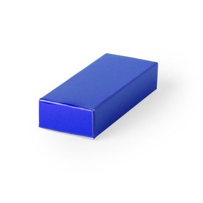 Estuche para USB de Cartón en Colores Brillantes Azul