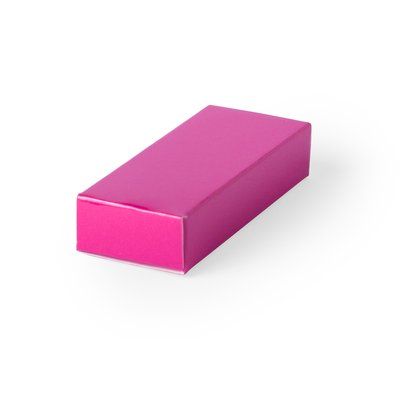 Estuche para USB de Cartón en Colores Brillantes Fucsia