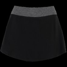 Falda con short Black / Marl Dark Grey XS