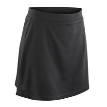 Falda-short de poliéster Black S