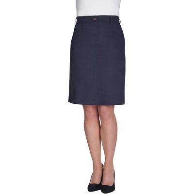 Falda chino bolsillos Navy 18 UK