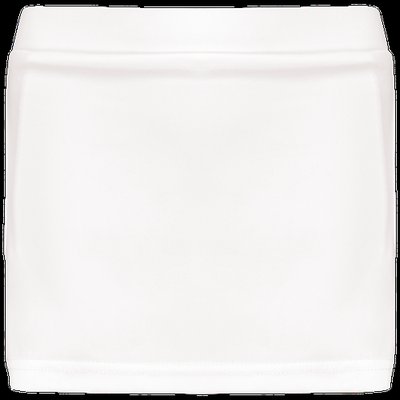 Falda de tenis niña con short White 6/8 ans