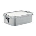 Fiambrera Inox 1200ml con Separador Plata