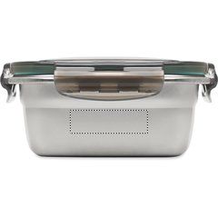 Fiambrera retro de acero inox | Lado 3