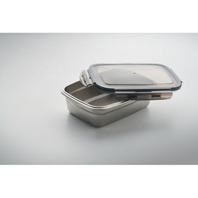 Fiambrera retro de acero inox