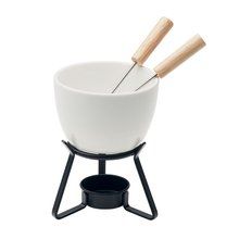 Fondue cerámica 240 ml Blanco