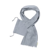 Foulard de Algodón Orgánico Gris