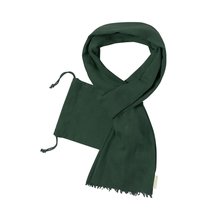 Foulard de Algodón Orgánico Verde Oscuro