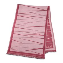 Foulard Mujer 225g Viscosa-Poliéster Burdeos