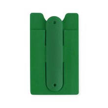 Funda multiusos, tarjetero y soporte para móvil Verde