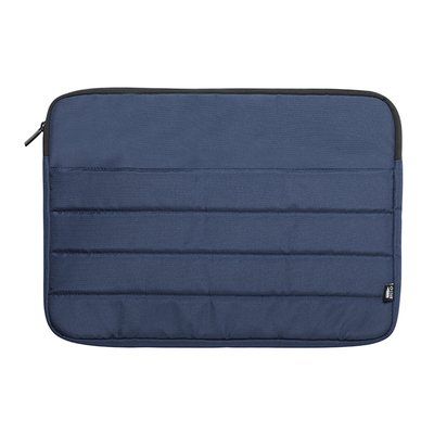 Funda Portátil 15'' Acolchada RPET 300D Cremallera Mar