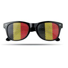 Gafas personalizadas con bandera en las lentes Negro