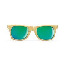 Gafas de sol con acabado efecto madera UV400 Marrón