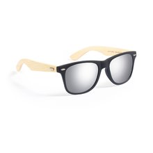 Gafas Sol Bambú UV400 Gris