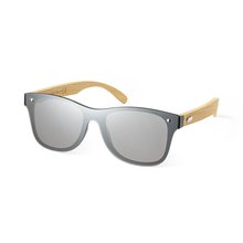 Gafas Sol Espejo UV400 Bambú