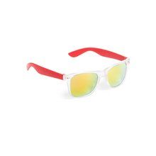 Gafas de sol con patillas de color y protección UV400 Roj