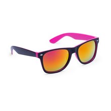 Gafas de sol promocionales con diseño multicolor Fucsia