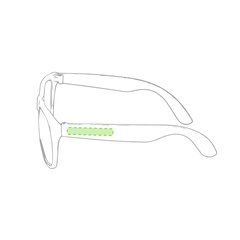 Gafas Sol UV400 Montura Mate | En la patilla derecha