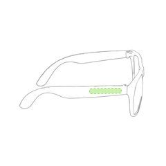 Gafas Sol UV400 Montura Mate | En la patilla izquierda