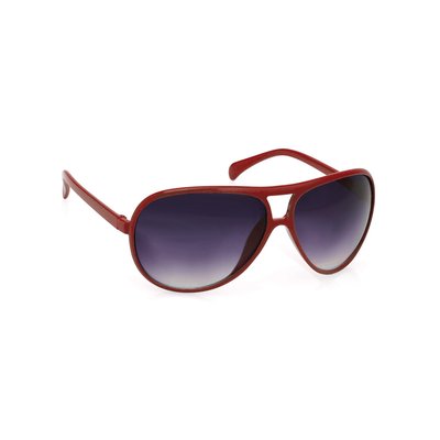 Gafas Aviador UV400 Ahumadas Rojo