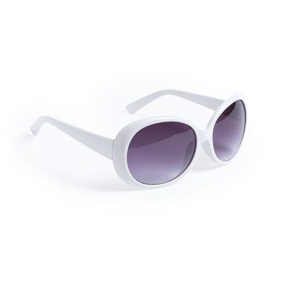 Gafas Sol Ancha UV400 Blanco