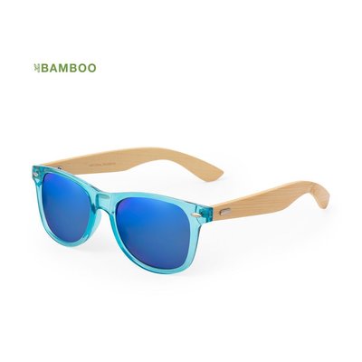 Gafas de Sol Bambú UV400 Lentes Espejo Colores Eco