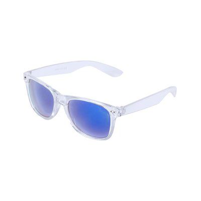 Gafas Sol Espejadas UV400 Transparente Azul