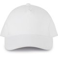 Gorra 100 % algodón orgánico Blanco