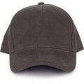 Gorra 100 % algodón orgánico Gris