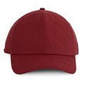 Gorra de 6 paneles con cierre de velcro Rojo