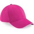 Gorra de 6 paneles Fuchsia / White