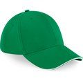 Gorra de 6 paneles Kelly Green / White