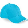 Gorra de 6 paneles Surf Blue / White