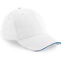 Gorra de 6 paneles White / Bright Royal