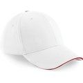 Gorra de 6 paneles White / Classic Red