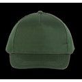 Gorra ajustable mediante tira autoadhesiva Forest Green