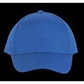 Gorra ajustable mediante tira autoadhesiva Royal Blue