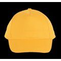 Gorra ajustable mediante tira autoadhesiva Yellow