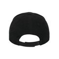 Gorra ajustable con velcro Negro