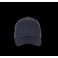 Gorra de algodón 6 paneles ajustable Navy