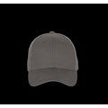 Gorra de algodón 6 paneles ajustable Slate Grey