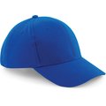 Gorra de algodón 6 paneles Azul