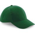 Gorra de algodón 6 paneles Forest Green