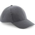 Gorra de algodón 6 paneles Graphite Grey