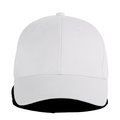 Gorra de algodón ajustable Blanco