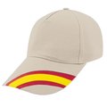 Gorra Algodón con bandera España PI