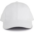 Gorra de algodón Blanco