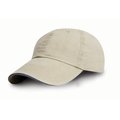 Gorra algodón fino Beige